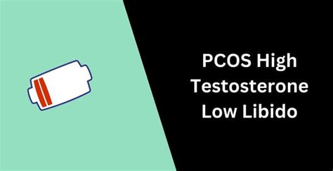 PCOS High Testosterone Low Libido