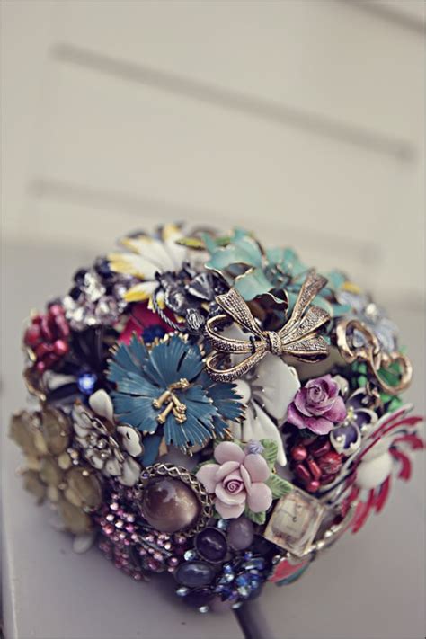 Vintage Brooch Bouquet