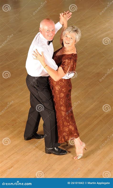 Mature Couple Ballroom Dancing Stock Photo - Image of exhibition ...