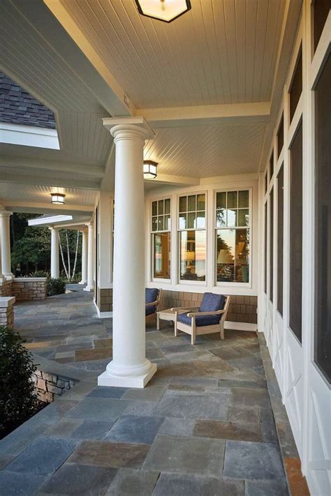 Porch Ideas for Every House Style | Stone porches, Bluestone patio ...