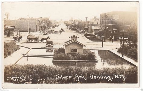 Silver Avenue. Deming, NM. Early 1900's. | New mexico, Old pictures, Historical pictures