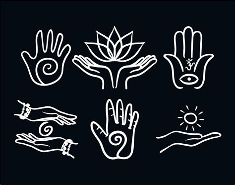 Healing hand vector set | Healing logo, Healing hands, Hand logo