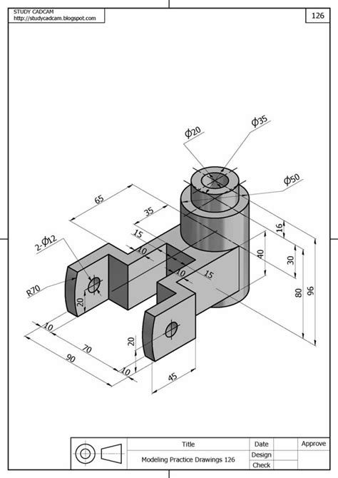 Ölçülendirilmiş Perspektif Resim Örnekleri | Makine Eğitimi | Technical drawing, Drawing book ...