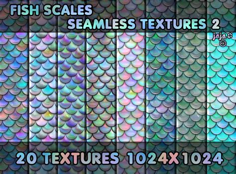 Fish scales seamless textures 2 by jojo-ojoj on DeviantArt