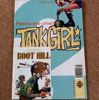 Tank Girl Comic Issue #2 Aug 1995 (with Postcard) by Hewlett & Martin ...