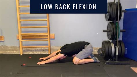 Home Exercises - Lower Back ( Lumbar ) Flexion - YouTube