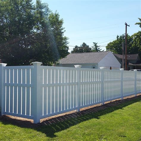 Stable Quality Vinyl Panels Fencing, Outdoor PVC Panel Fencing, Plastic ...