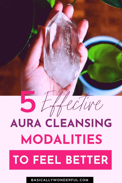 5 Super Powerful Aura Cleansing Ideas to Help You Feel Lighter | Basically Wonderful