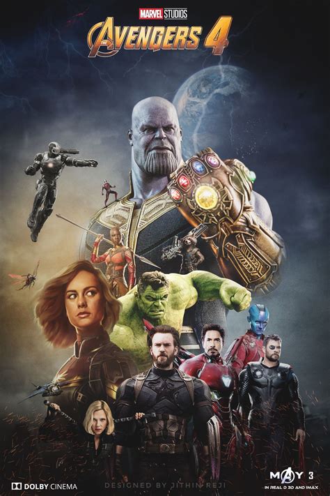 Avengers 4 poster | Avengers movies, Full movies download, Avengers