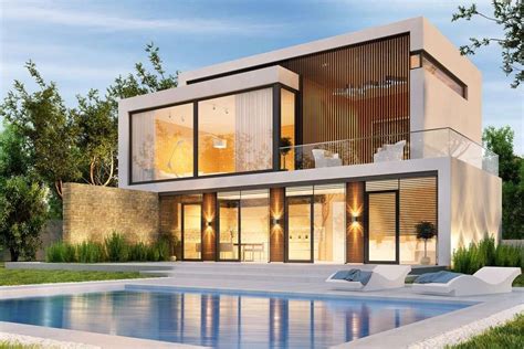 Modern high-end home with impact glass windows and doors | Modern house ...