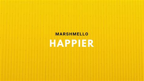 Happier - Marshmello Piano Cover - YouTube