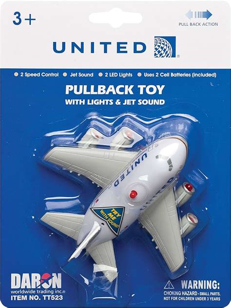 Amazon.com: united airlines toy airplane