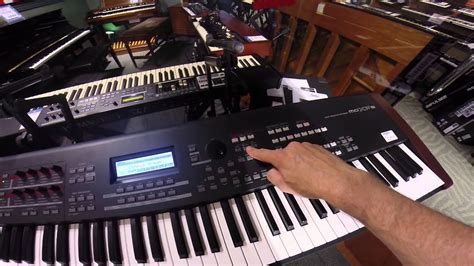 Yamaha MOXF-8 MOXF-6 Tutorial - Navigation and Recording - YouTube