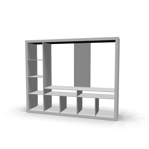 EXPEDIT TV storage unit, white - Design and Decorate Your Room in 3D