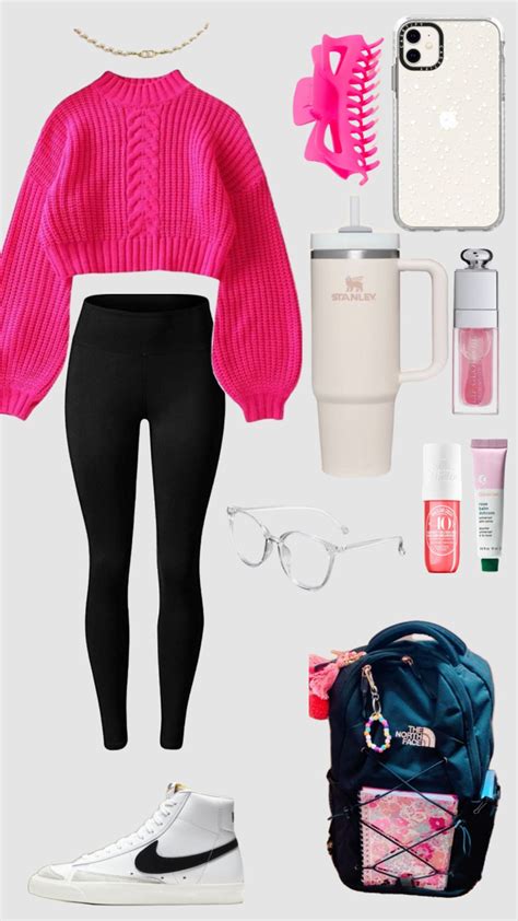 preppy middle school outfit! 💗⚡️#preppyinspo #schoolfit #preppy ...