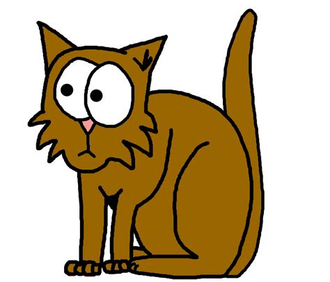 Brown Cat Illustration Free Stock Photo - Public Domain Pictures