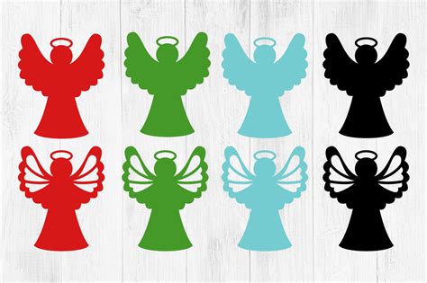 Christmas Angel Svg, Angel Clipart, Holy, Religious By Twingenuity Graphics | TheHungryJPEG