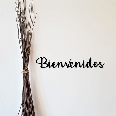 Bienvenidos Metal Sign – Simply Royal Design