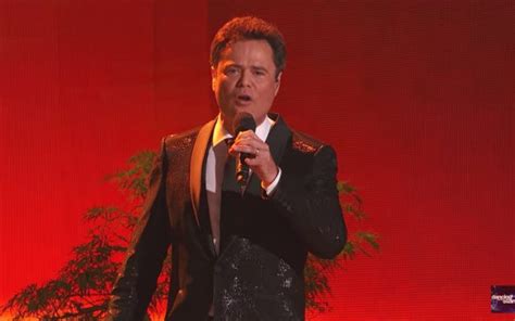 WATCH: Donny Osmond performs 'I'll Make a Man Out of You' on 'Dancing with the Stars'