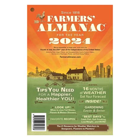 Farmers Almanac 2024 Garden Planner - Kenna Jermaine