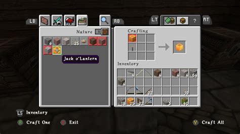 Why can't I craft Jack o' Lanterns? (Imgur Link) : Minecraft