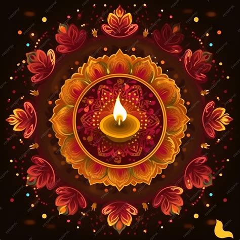 Premium AI Image | A colorful illustration of a candle with the words ...