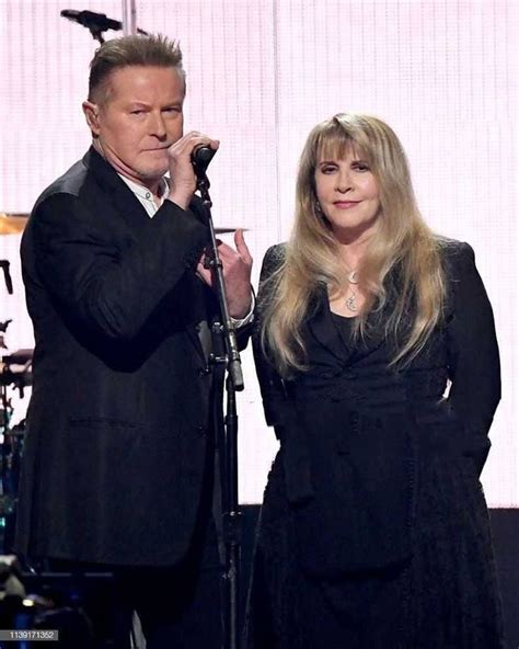 Don Henley and Stevie ~ ღ☆ ☆ღ ~ at the Rock and Roll Hall Of Fame ...