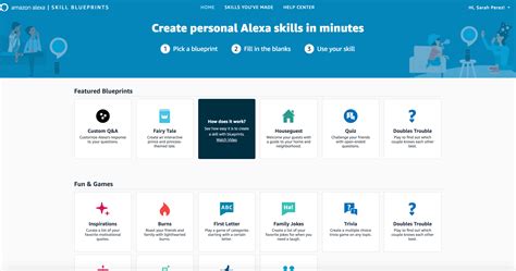 Amazon's new 'Alexa Blueprints' let anyone create custom Alexa skills and responses • TechCrunch