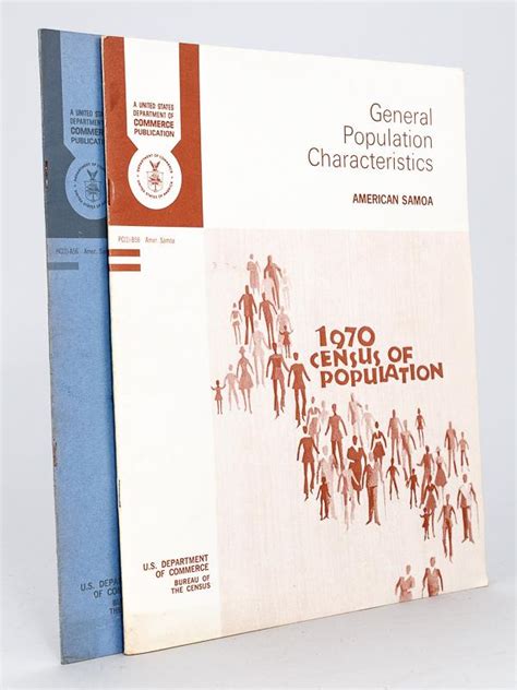 American Samoa. Census of Population 1970. General Population Characteristics [ We join ...