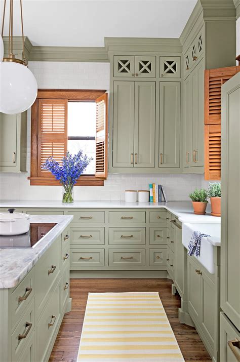 40+ Sage Green Kitchen Cabinets (with Paint Colors!) - Jenna Sue Design