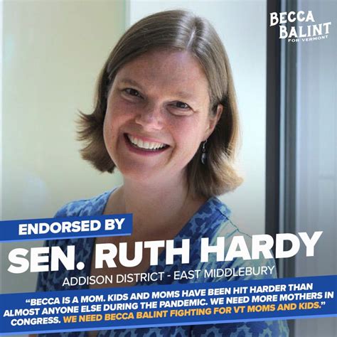 Becca Balint for Congress – Ruth for Vermont