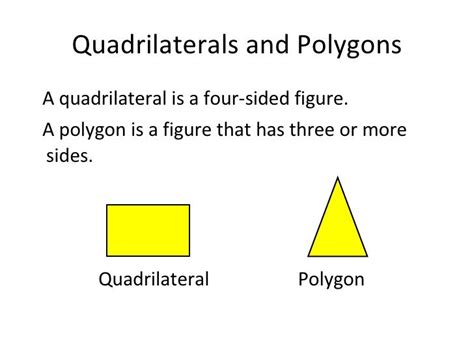 Quadrilaterals And Polygons in 2020 | Quadrilaterals, Polygon, Regular ...