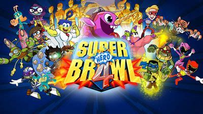 Super Brawl 4 Action Game Nickelodeon - Riset