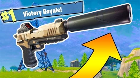 Fortnite - *NEW* SILENCED PISTOL IS NASTY! - Kills + Highlights - YouTube