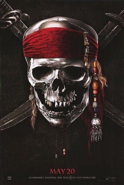 Teaser Poster For Pirates On Stranger Tides - Pirates of the Caribbean 4 Photo (16989352) - Fanpop