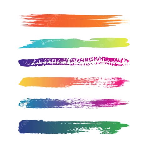 Brush Stroke Paint Vector Hd PNG Images, Creative Colorful Brush Stroke Vector Paint, Colorful ...