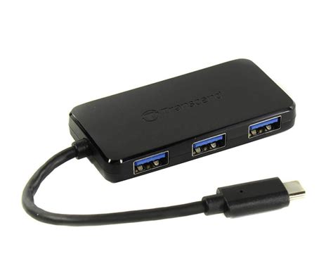 Transcend 4-Port HUB USB 3.1 Gen 1 Type C