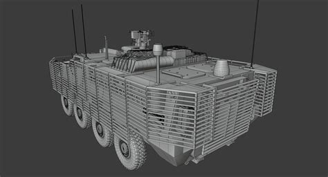 ArtStation - Stryker US Army Infantry Carrier Vehicle | Game Assets