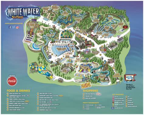 Park Map | White Water Atlanta