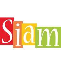 Siam Logo | Name Logo Generator - Smoothie, Summer, Birthday, Kiddo, Colors Style