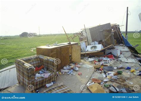 Hurricane Andrew Damage, Jeanerette, LA Area - National Disaster ...