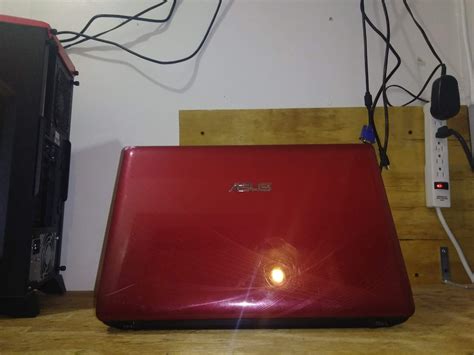 Red Asus Laptop New Battery Win 10 Home * Uvalde Computer Repair