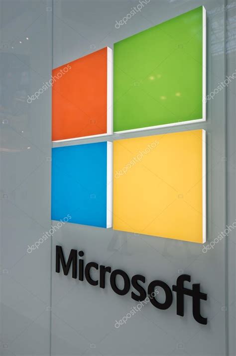 Large Microsoft Corporation logo – Stock Editorial Photo © yanmingzhang ...