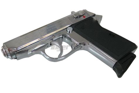 NOB Airsoft JAMES BOND 007 GBB Pistol (Silver) Airsoft Tiger111HK Area