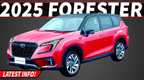 *NEW DETAILS* The all-new 2025 Subaru Forester will Showcase Hybrid ...