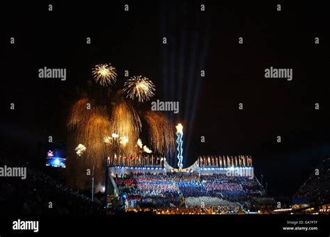 Winter Olympics - Salt Lake City 2002 - Opening Ceremony Stock Photo ...