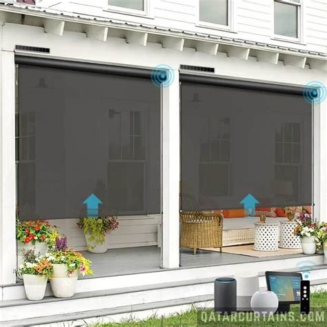 Buy Best Motorized Outdoor Blinds in Qatar - Buy Big, Save Big!