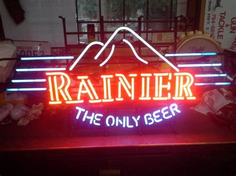 Rainier Beer Neon Sign Tube Neon Light – DIY Neon Signs – Custom Neon Signs USA