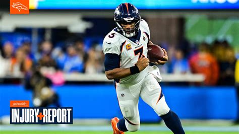 Injury Report: QB Russell Wilson 'day to day' with hamstring injury but ...