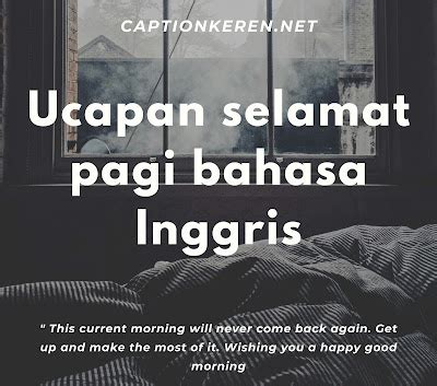 kumpulan ucapan selamat pagi bahasa inggris